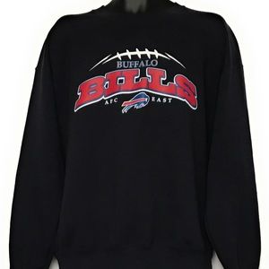 NFL Buffalo Bills Navy Blue Graphic Sweatshirt L